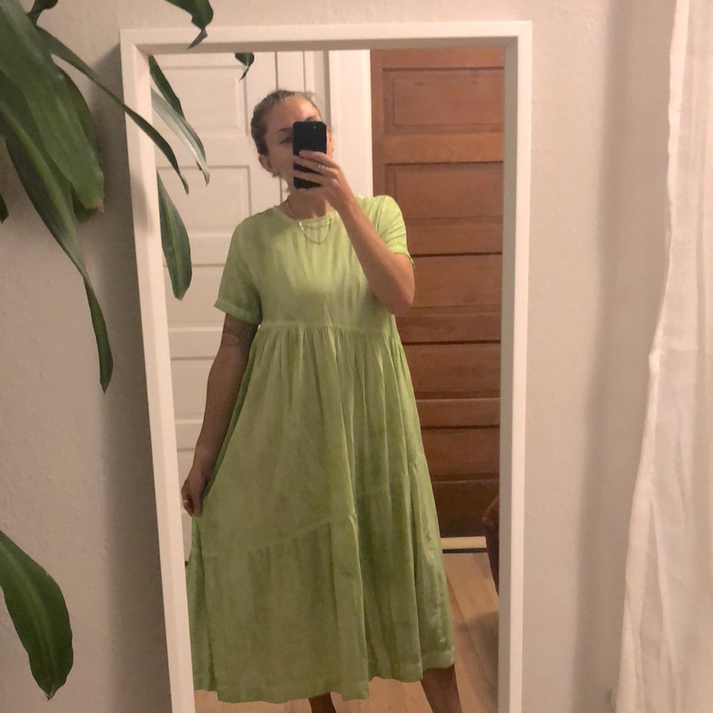 Midi Short Sleeve Caara Dress